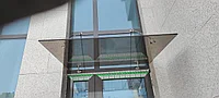 Стеклянный козырек (навес)