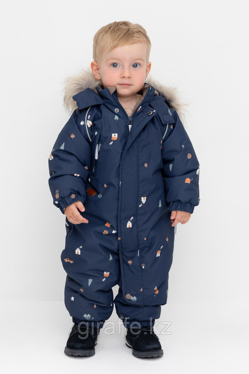 Crockid Комбинезон детский с утеплителем нового поколения ВК 60116/н/9 , р 80-86/52, фото 1