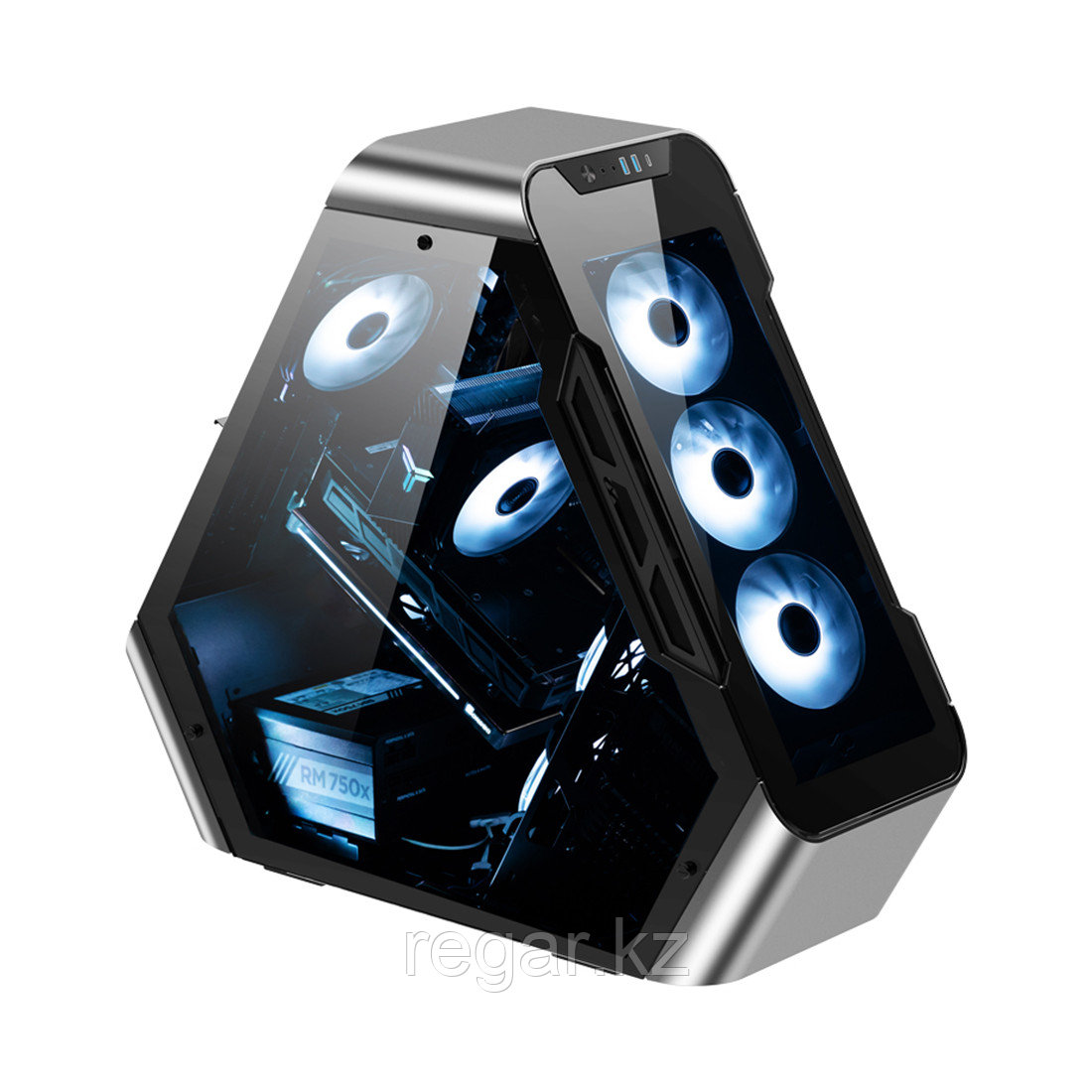 Компьютерный корпус Jonsbo TR03-G Silver без Б/П, фото 1