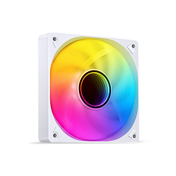 Вентилятор для компьютерного корпуса Jonsbo SL-120W White, фото 1