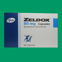 Таблетки Зелдокс Зипрасидон, 30 капсул