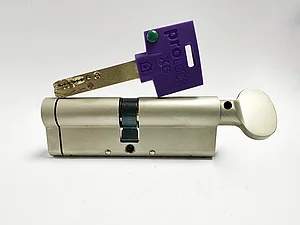 Цилиндр замка PROLOCK X6, размер 45/35Т, ключ/вертушка 80 мм.