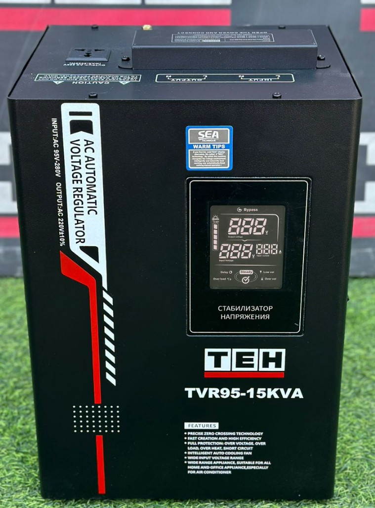 Однофазный автоматический стабилизатор напряжения переменного тока TVR 45-30KVA
