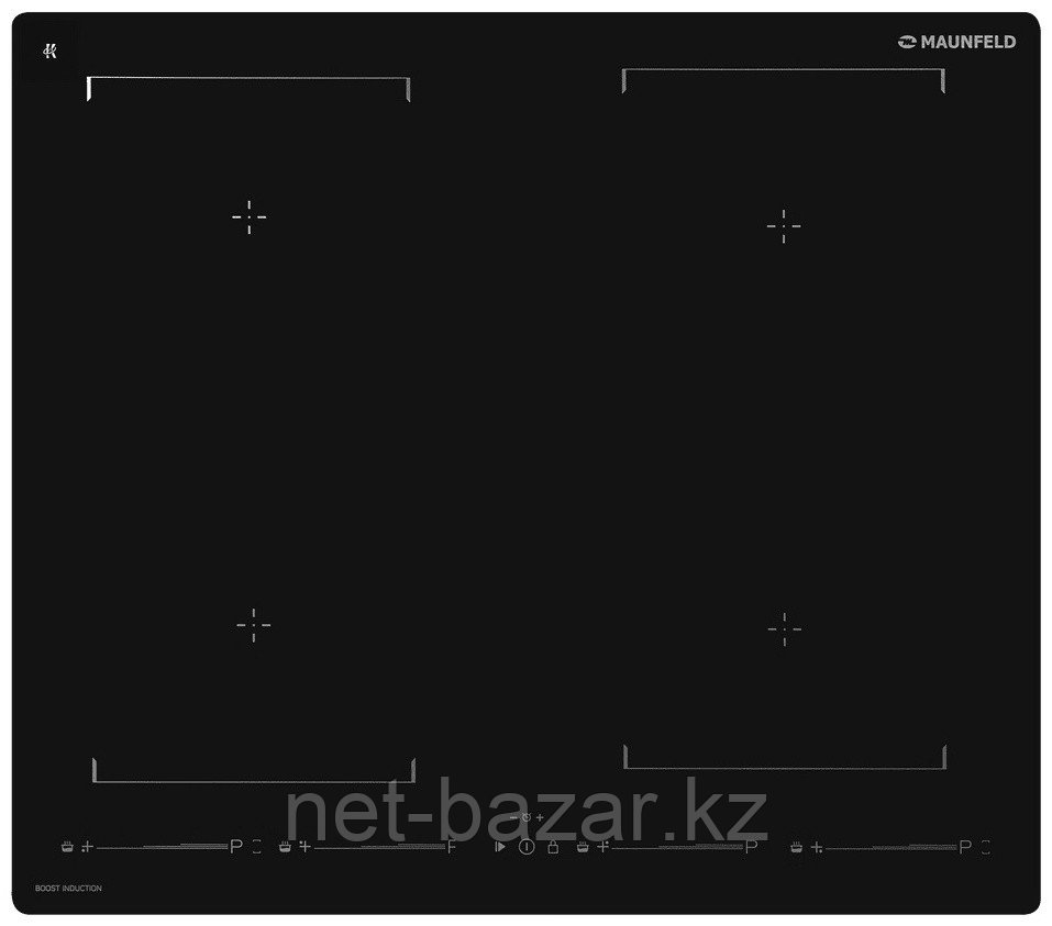 Индукционная варочная панель maunfeld cvi604sbexbk, фото 1