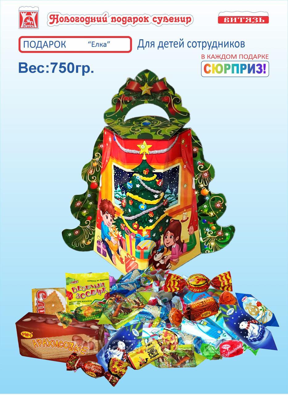 Новогодний подарок "Елка" 750гр состав №2