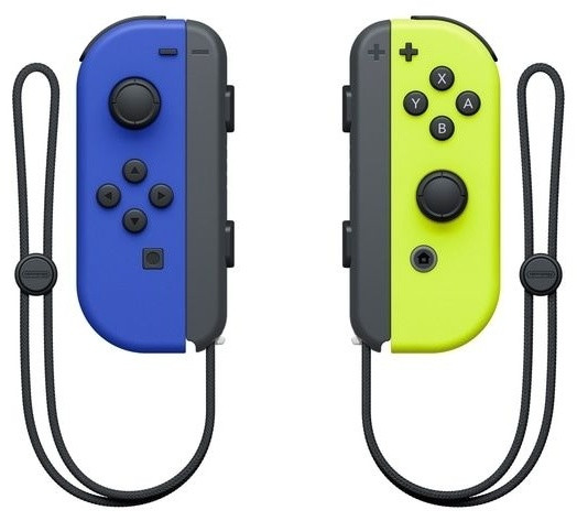 Nintendo Switch Joy-Con синий желтый
