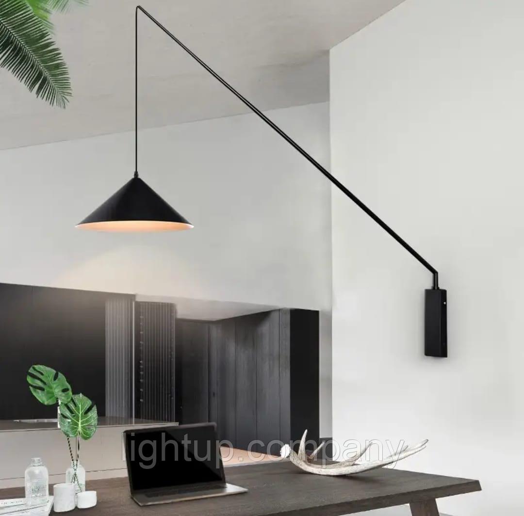 Бра, настенный светильник черный жемчуг, фото 1