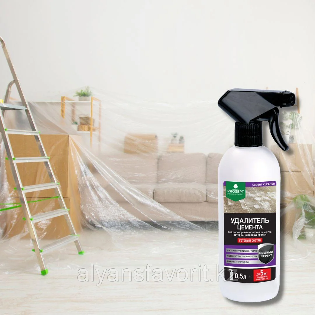 CEMENT CLEANER- удалитель цемента (готовый состав) 500 мл. до 5 кв.м