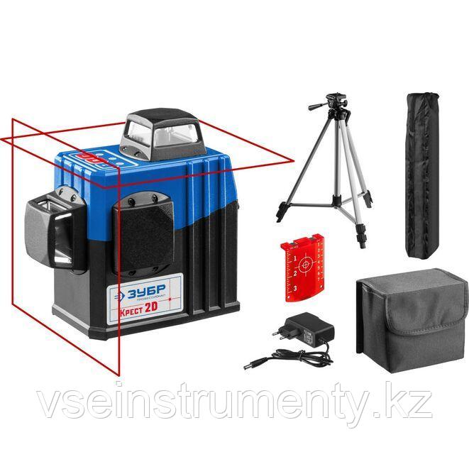 ЗУБР КРЕСТ 2D №2 20-70 м, Лазерный нивелир (34907-2), фото 1