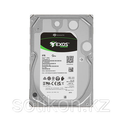 Жесткий диск Seagate Exos 7E10 ST8000NM017B 8TB SATA, фото 1