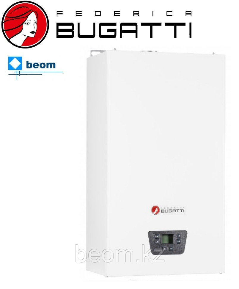 Газовый котел двухконтурный Federica Bugatti 24 TECH ( кВт 24 | 250 м2 | настенный | Природный газ)