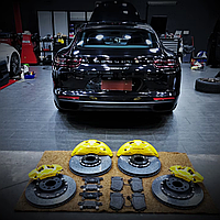 Усиленная тормозная система для Porsche Panamera (971) 2020-2024+ Тормоза Колодки Суппорт Тормозные диски