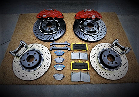 Усиленная тормозная система для Toyota Alphard Тормоза Суппорт Тормозные диски Колодки