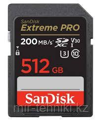 Карта памяти SanDisk Extreme Pro SDXC UHS-I 512Gb 200MB/s, фото 1
