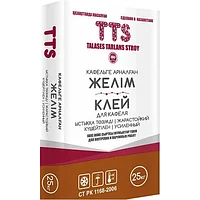 Клей для кафеля жаростойкий усиленный TTS