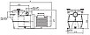 Насос для бассейна Kripsol Koral KSE-75T c префильтром (Производительность 11,5 м3/ч, мощность 0,75 кВт, 380В), фото 7