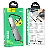USB-C адаптері Hoco HB27 Multifunction 5-in-1 (HDMI + PD + USB3.0 + 2×USB2.0, фото 4