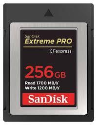 Карта памяти SanDisk 256GB Extreme PRO CFexpress Card Type B, фото 1
