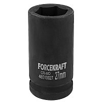 Forcekraft Головка ударная глубокая 3/4", 27мм (6гр.) FORCEKRAFT 19631       FK-46510027