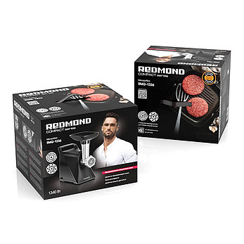 Мясорубка Redmond RMG-1236 Черный, фото 4