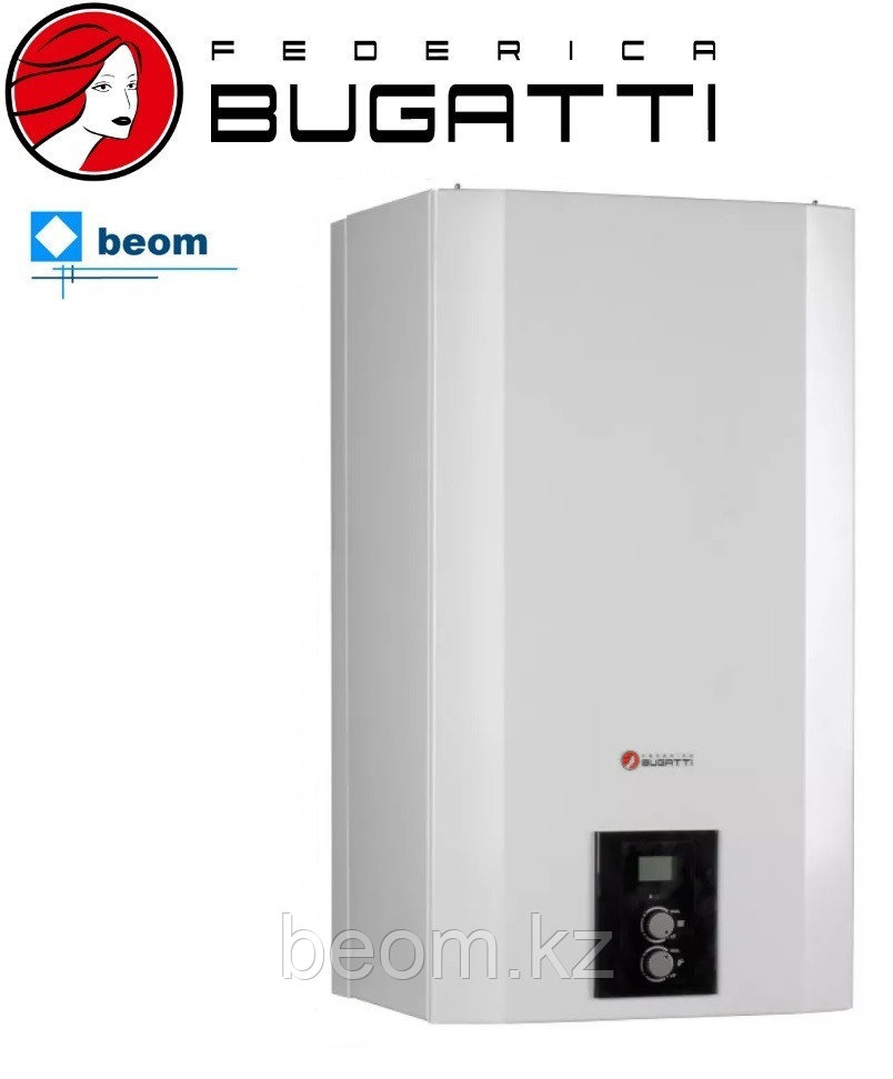 Газовый котел двухконтурный Federica Bugatti ECO 32 TURBO ( кВт 32 | 320 м2 | настенный | Природный газ)