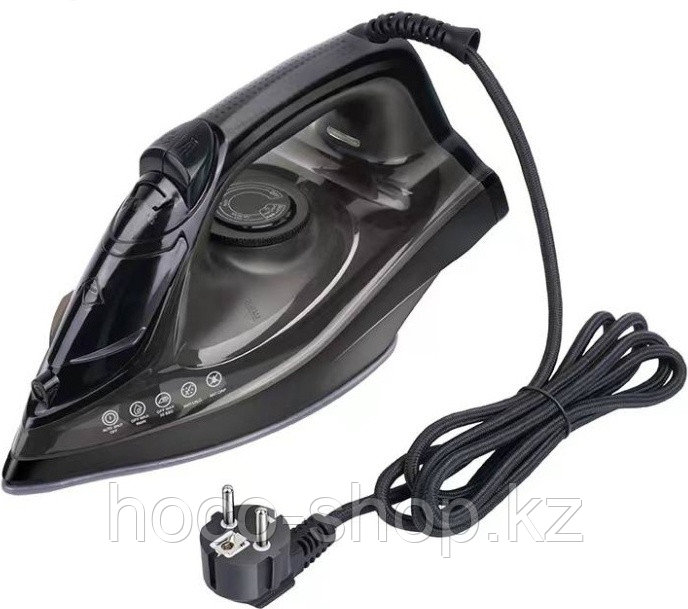 Үтік HJD05A Flat iron(EU), қара, фото 1