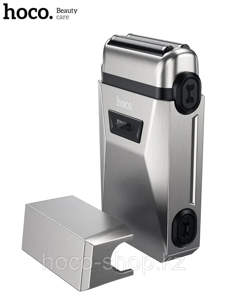 HP31 zinc alloy double-razor shaver metal gray электр ұстарасы (ұстара), фото 1