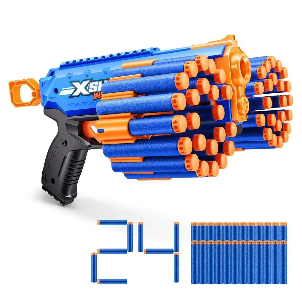 Игровой набор ZURU X-Shot INSANITY Мэник (бластер, 24 снаряда)