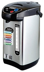 Термопот HIMMEL AS-1075, 4.2 л, 3 способа подачи воды, 750Вт, сталь