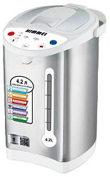 Термопот HIMMEL AS-2075, 4.2 л, 2 способа подачи воды, 750Вт, сталь