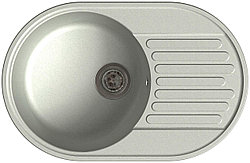 LEX COMO 740 SPACE GRAY кварцевая мойка