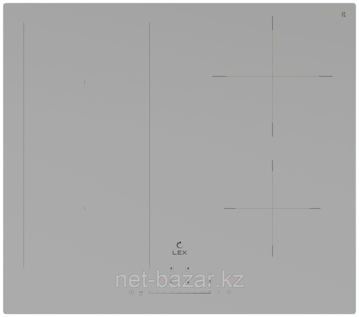 LEX EVI 641A GR панель стеклокерамическая индукционная