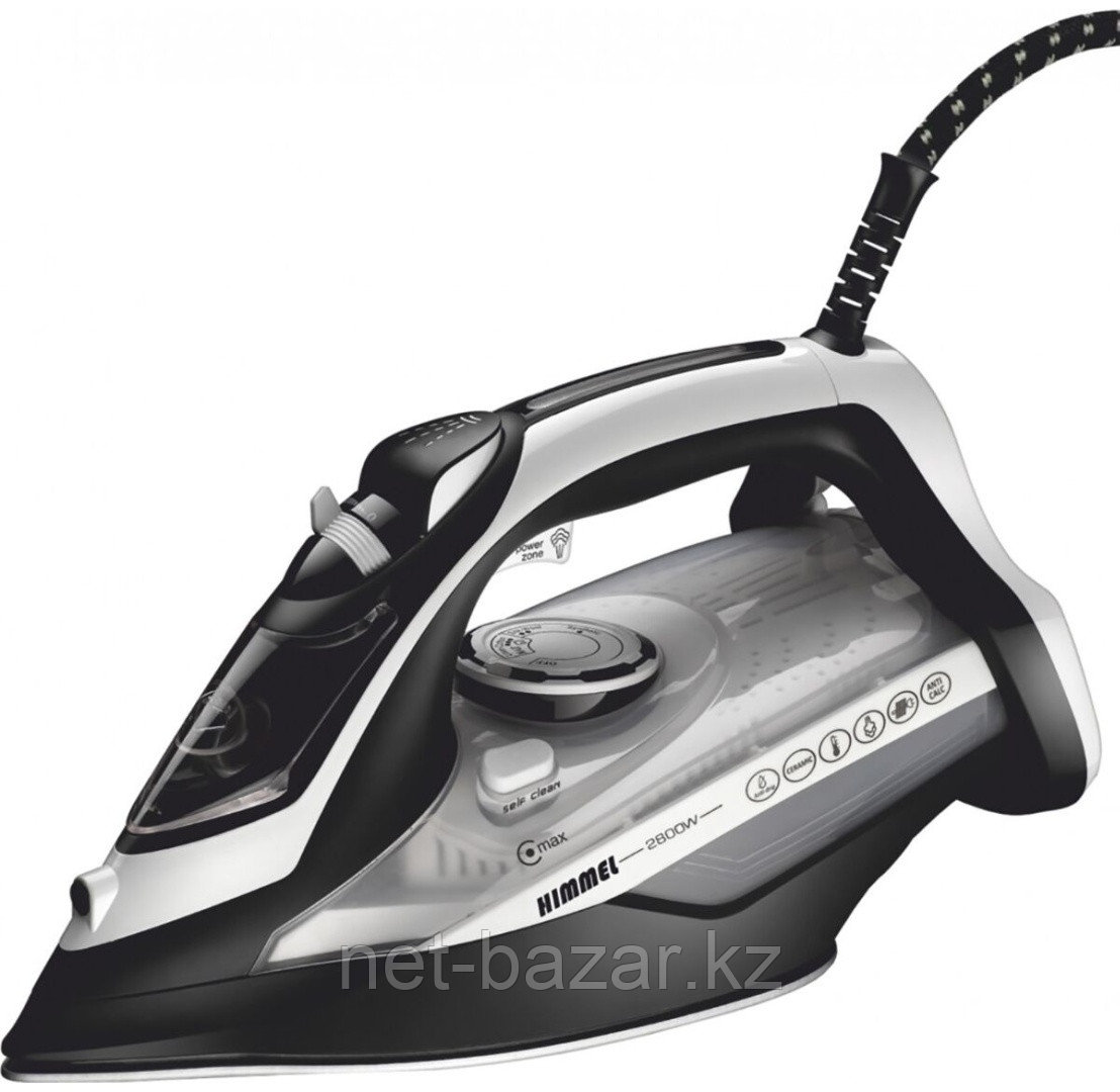 Утюг HIMMEL IG-2845, 2800Вт, черный