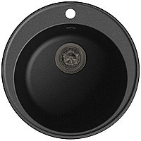 LEX LUGANO 480 BLACK кварцевая мойка