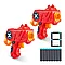 Игровой набор ZURU X-Shot EXCEL Микро ДУО (2 бластера, 3 мишени, 8 снарядов), фото 3