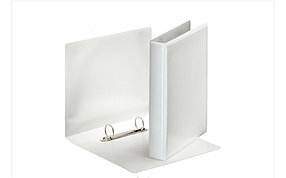 Папка на 2 кольца, A4, 25мм, PVC, белая Eisear