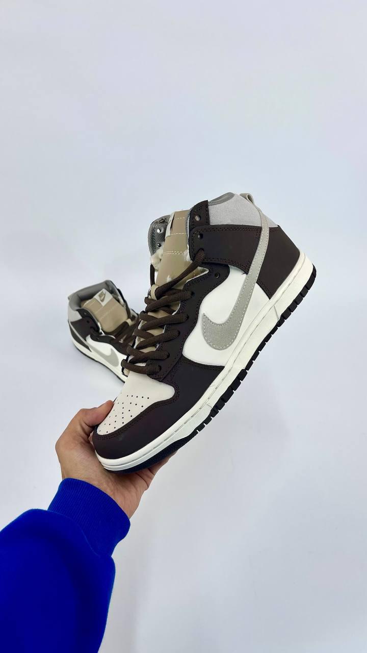 Кроссовки NIKE SB DUNK Braun Зима ЛЮКС Качество
