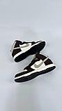 Кроссовки NIKE SB DUNK Braun Зима ЛЮКС Качество, фото 7