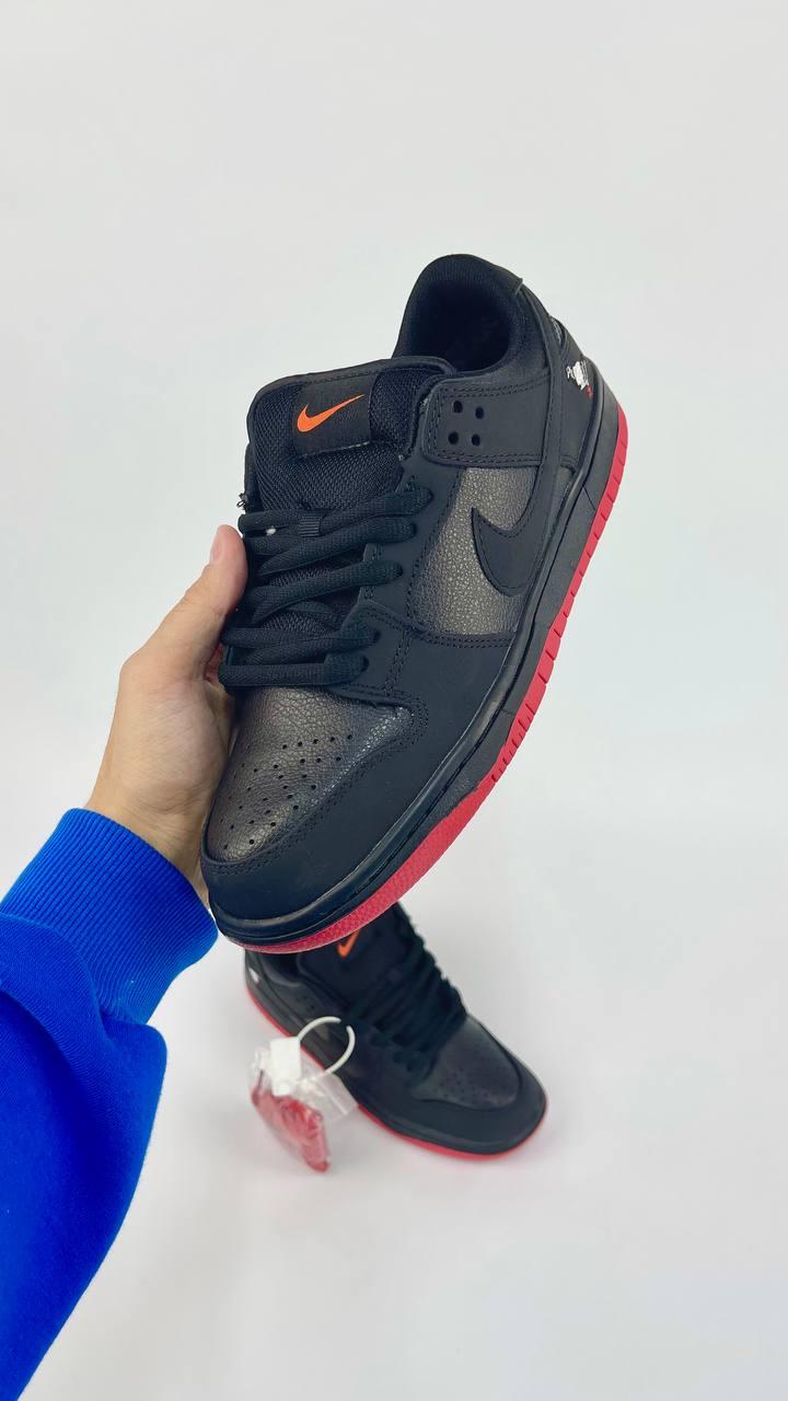 Кроссовки NIKE SB DUNK Black Зима ЛЮКС Качество