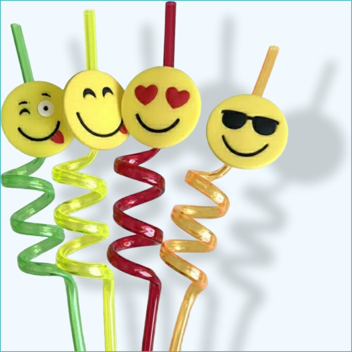 Набор трубочек "Smile" (4 шт.)