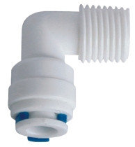 Фитинг угловой QT-11B 3/8" трубка(f) x 1/4" резьба(m) комплект 25 шт.