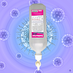 Клоббер Септ - гелеобразный антисептик для рук 1 литр во флаконе эйрлесс (диспенсопак).РК