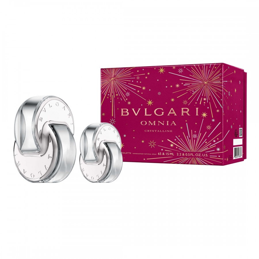 Bvlgari Omnia Crystalline Gift Set edt 65ml + edt15ml