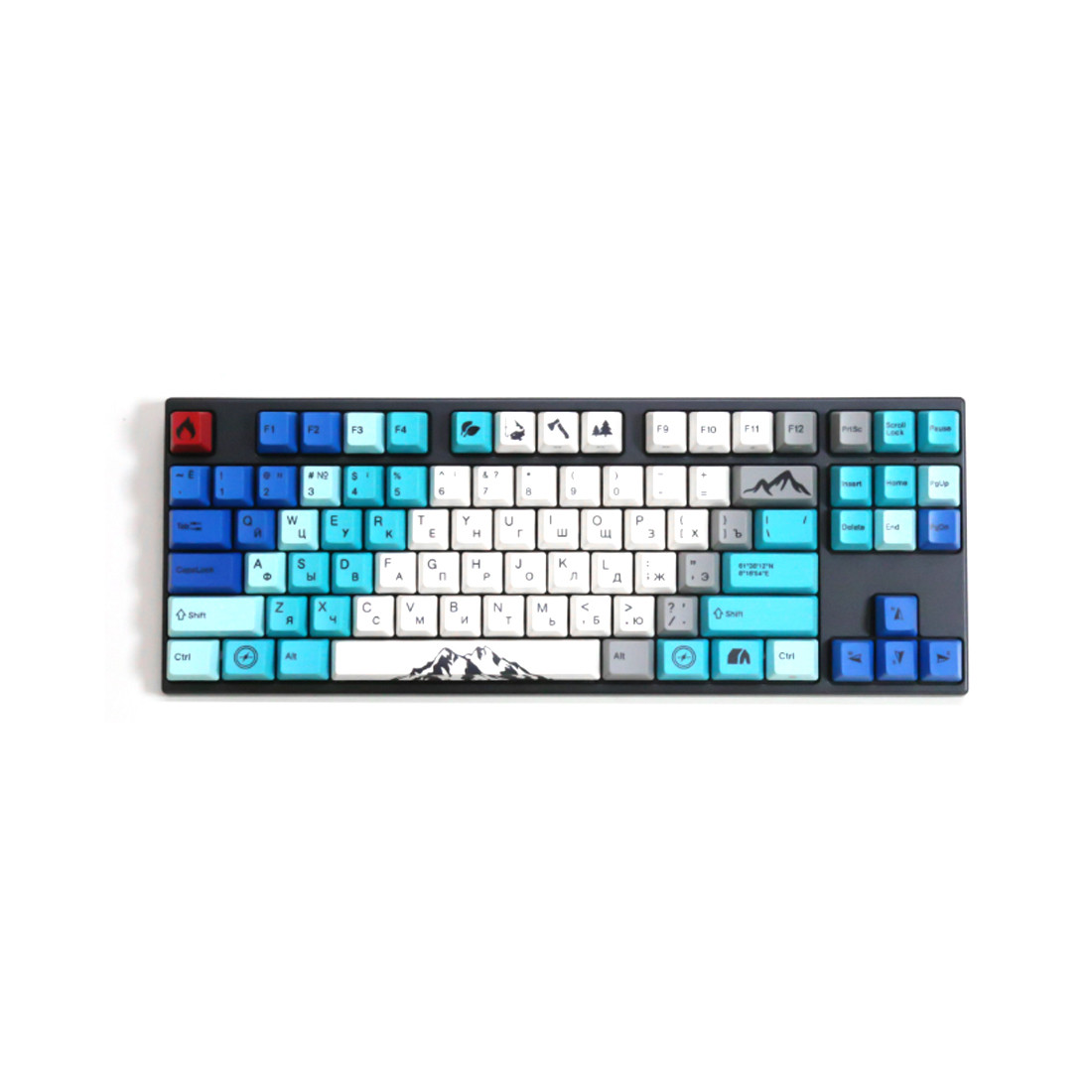 Клавиатура Varmilo Summit R1 VPT87 Cherry Mx Silent Red 2-024530 A71A050D5A5A06A007