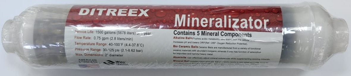 Картридж минерализации T33D 1/4" резьба (f) х 1/4" резьба (f), фото 1