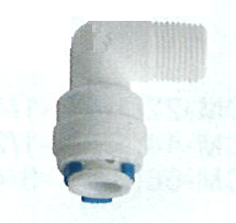 Фитинг угловой QT-08C 3/8" трубка(f) x 1/8" резьба(m) комплект 25 шт.
