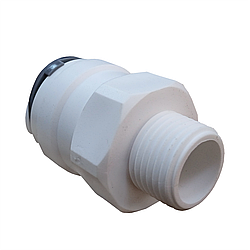 Фитинг прямой NG-QT22  25 труба(f) х 15 резьба(m)