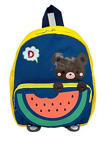 Детский дошкольный рюкзак, 3-5 лет. Высота 26 см, ширина 19 см, глубина 10 см.