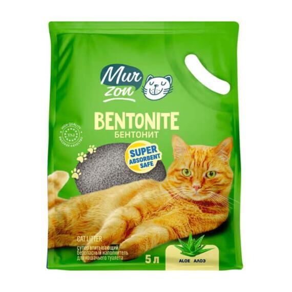 Murzon (Мурзон) Комкующийся наполнитель Алоэ, 5 л, фото 1