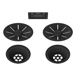 Накладки на отводную арматуру черные